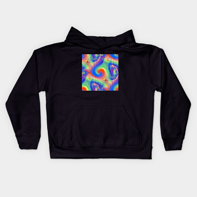 FRACTAL EXPIRIENCE Kids Hoodie by artistic-much